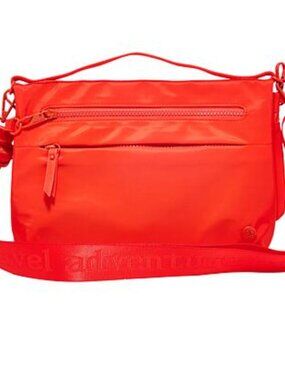 Samantha Brown Anti-Theft 3-in-1 Travel Crossbody Fun Red NWT